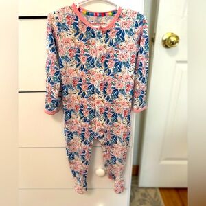 Magnetic Me 3-6 months baby girl footie like new